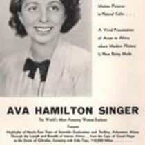 Ava Hamilton Singer: the world's most amazing woman explorer