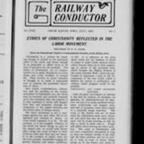 Railway Conductor, vol. 22, no. 7, July 1905