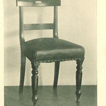 Chair used by Lincoln in the White House, 1950s?