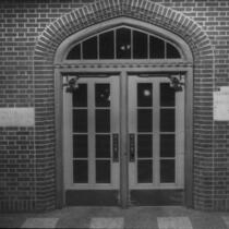 Front entrance interior of Medical Laboratories, State University of Iowa, College of Medicine, Iowa City, Iowa, 1927