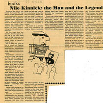 Nile Kinnick miscellaneous news clippings, 1939-2009