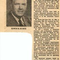 Edwin B. Kurtz obituary, January 20, 1978