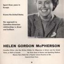 Helen Gordon McPherson