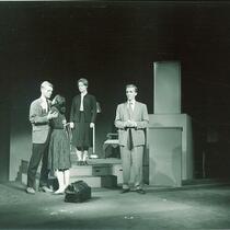 Theatrical production of Three by Three, The University of Iowa, January 1963