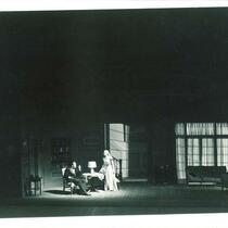 Scene from The Bat by Mary Roberts Rhinehart and Avery Hopwood, The University of Iowa, October 1947